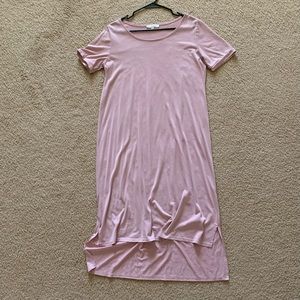Mauve Pink midi dress